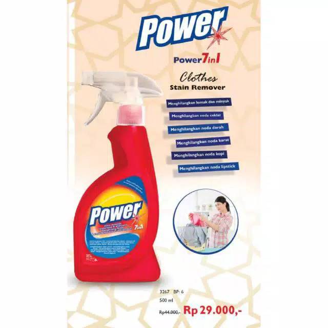 Power merah membersihkan noda bandel ori my way
