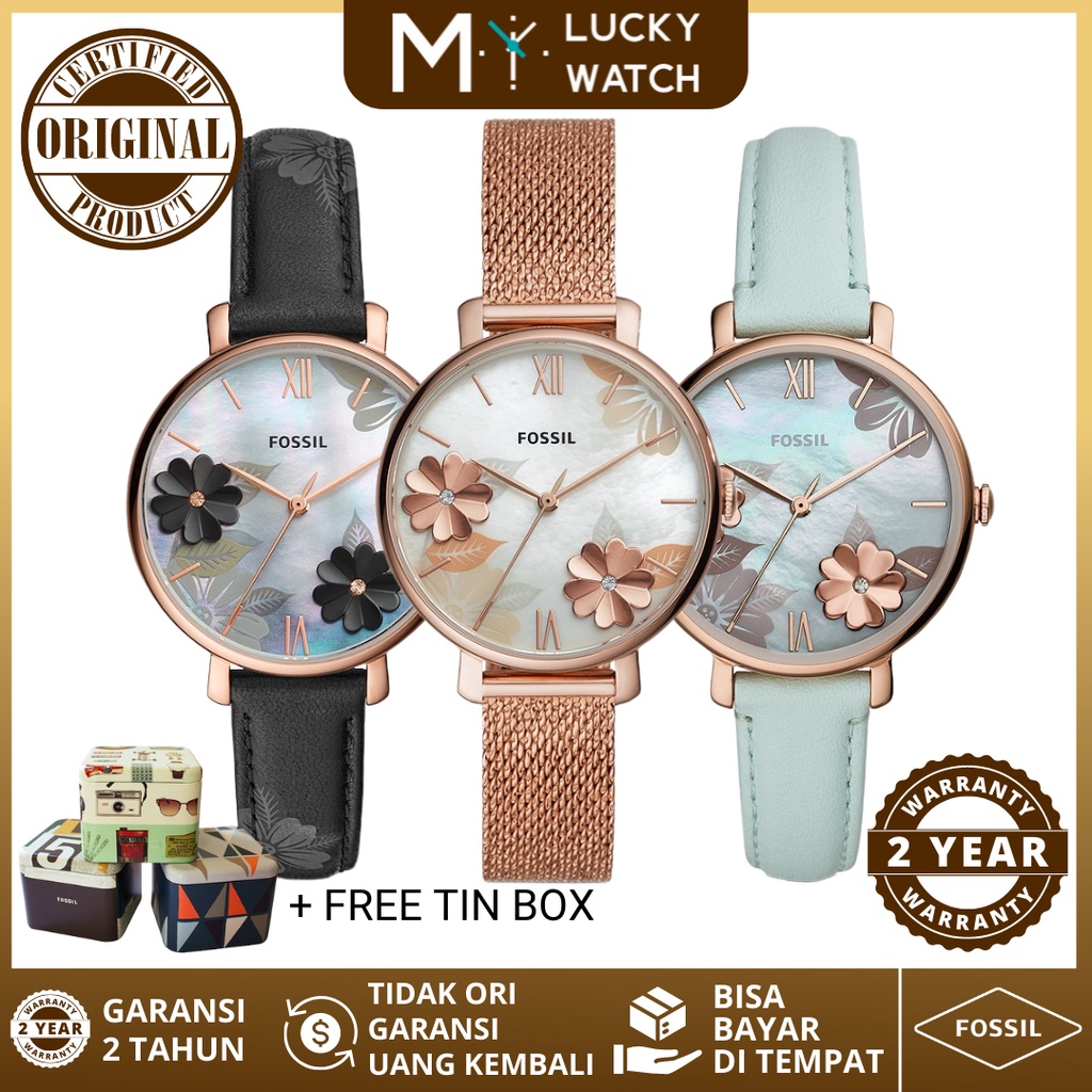 [ ORI - GARANSI ] JAM TANGAN WANITA JACQUELINE ES4534 ES4535 ES4813