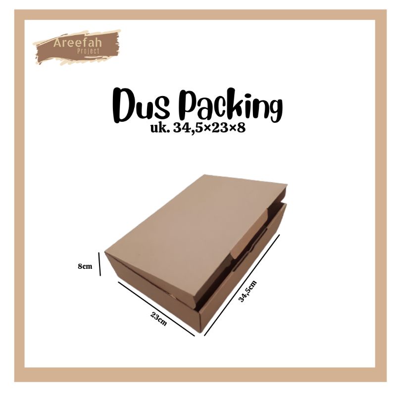

KARDUS KARTON / KARDUS BOX / KARDUS PACKING DIE CUT UKURAN 34,5x23x8 cm