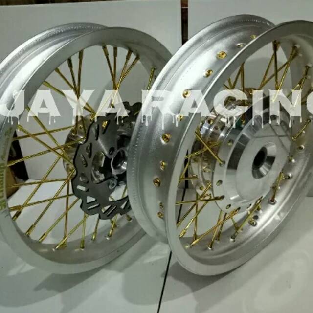 velg jari jari ring 14 tapak lebar 250 dan 215 paket komplit vario 110 125 150 beat beat fi scupy
