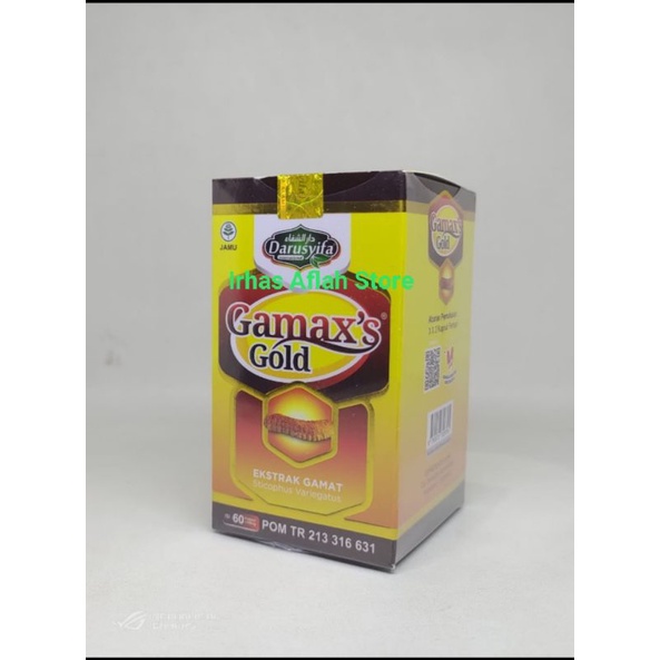 Kapsul Gamat Gamax's Gold Emas Darusyifa Gamat Emas Cair