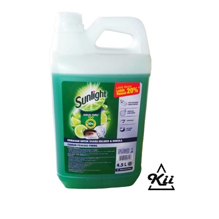 Sunlight Sabun Cuci Piring Lime Professional 4,5L