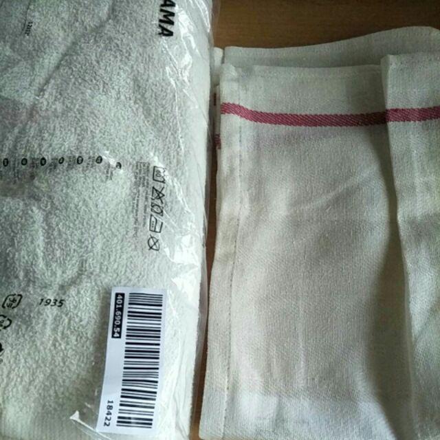 Krama, Handuk Kecil, Putih Ukuran 30 X 30 Cm, 10 Pcs