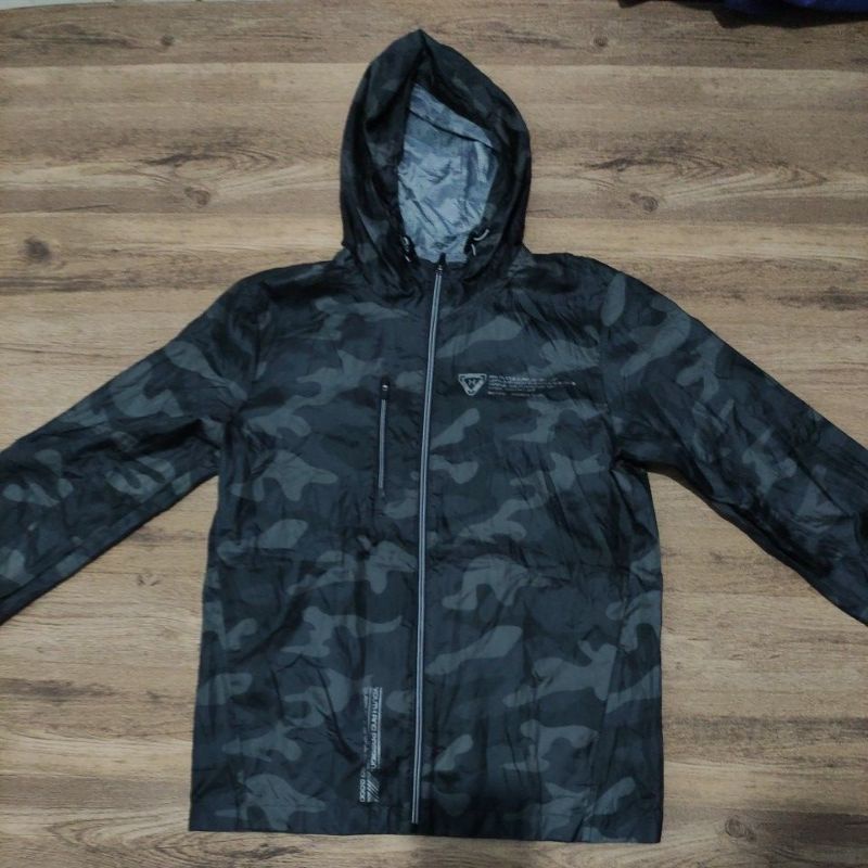 jaket camo running hangten second