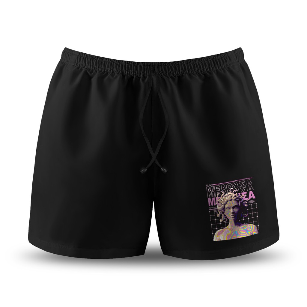 Surfinclo Boxer Sclupture Syber Punk Style Bahan Katun Casual Unisex