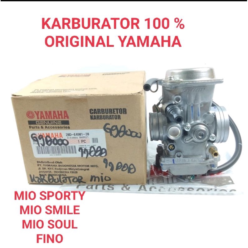 KARBURATOR 5TL/28D YAMAHA MIO SPORTY MIO SOUL MIO SMILE FINO 100% ORIGINAL YAMAHA