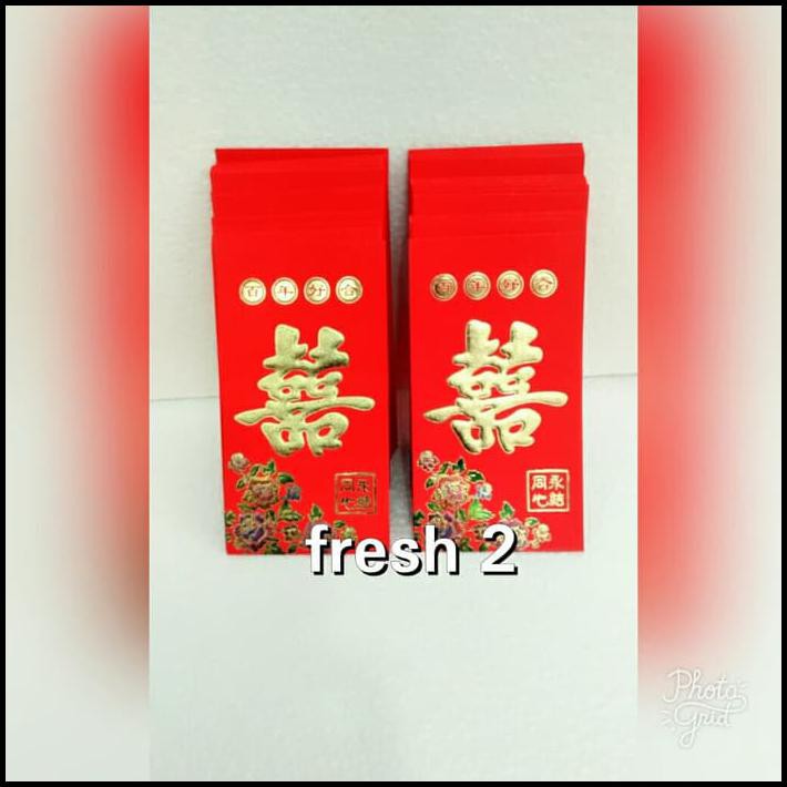 

(Promo!!) Angpao Shuangxi Panjang Isi 23 Lembar