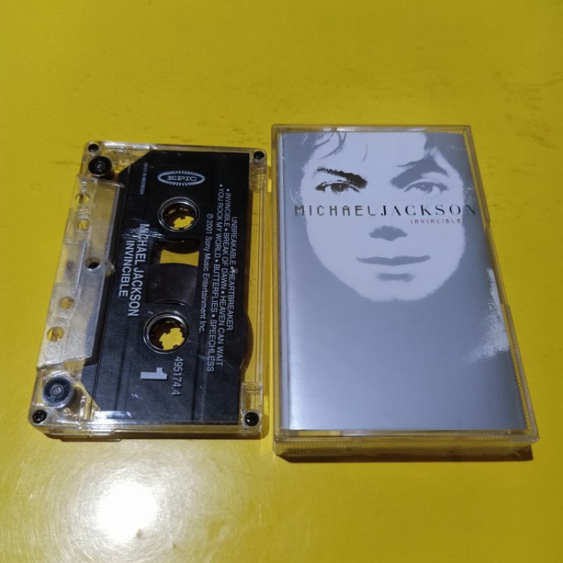 Kaset MICHAEL JACKSON Invincible