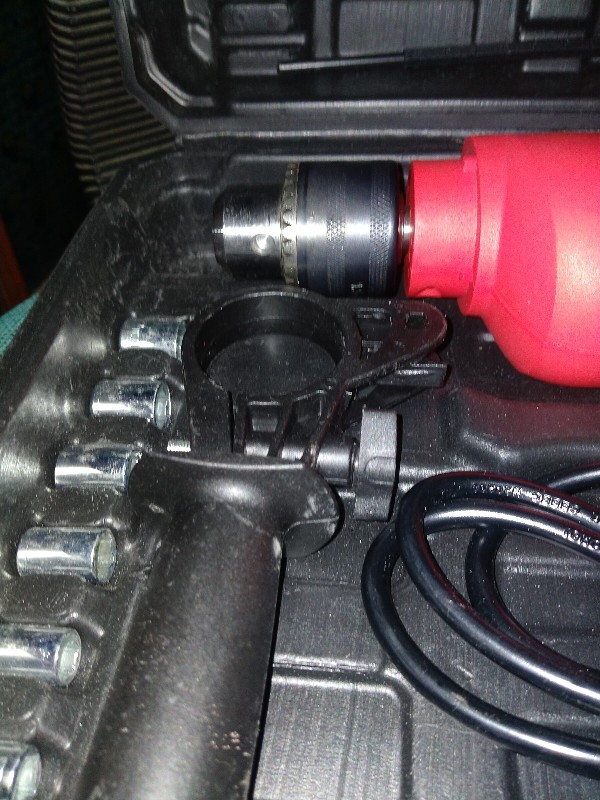 Impact Drill Uchiha 13mm Mesin Bor Beton Besi Kayu Full Set Koper