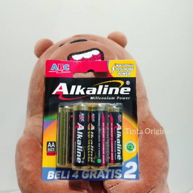 Baterai/Battery/Batere/Batre ABC Alkaline AA isi 6 pcs - BB