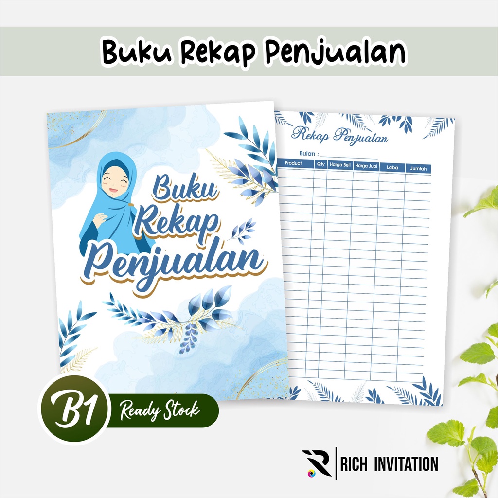 

BUKU OLSHOP / BUKU REKAP PENJUALAN ONLINE SHOP READY STOK MURAH B1