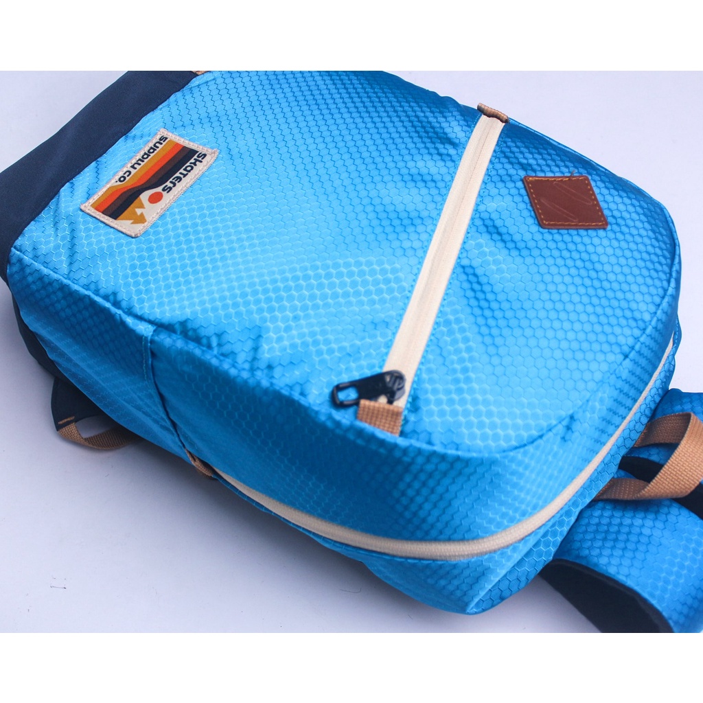 TAS RANSEL SKATERS VH036 BIRU CYAN BIRU NAVY