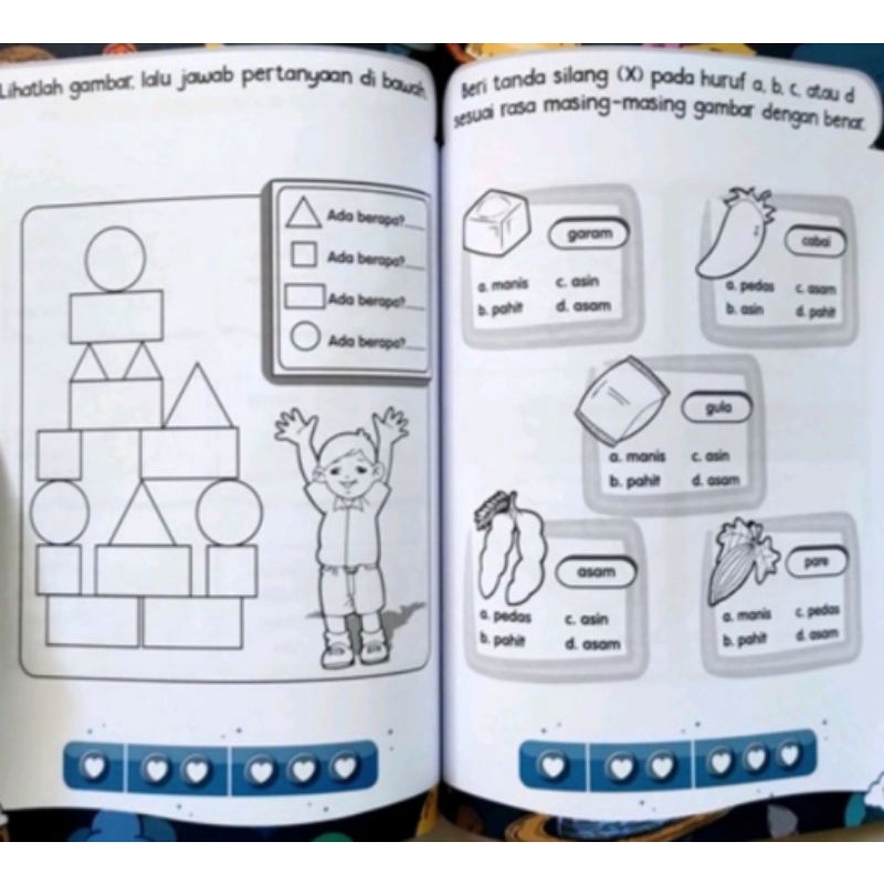 Buku Brain Games For Kids/aktifitas anak/TK Paud