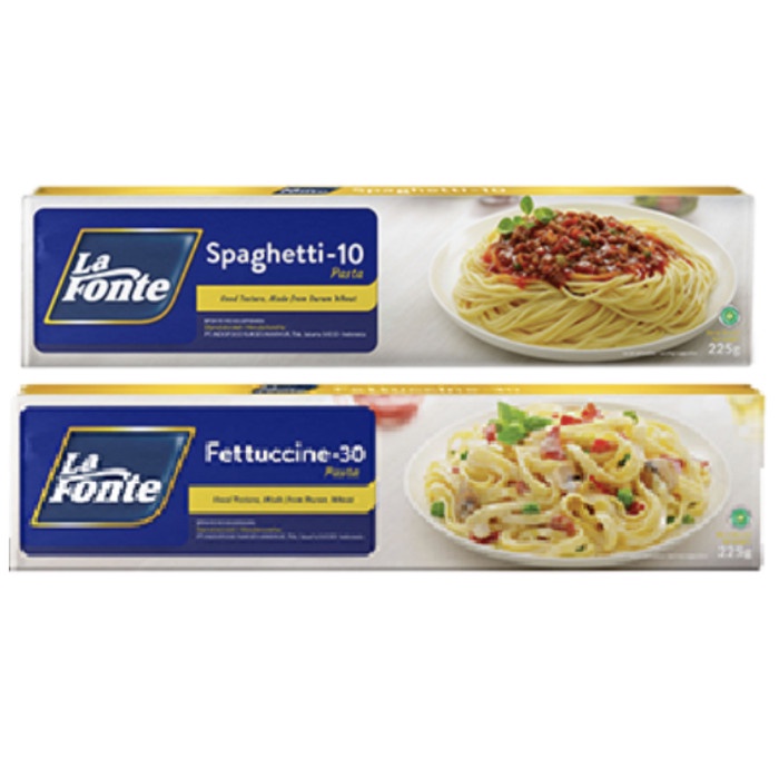 

PASTA-ANEKA- LA FONTE LONG PASTA 225GR - LONG MACARONI -ANEKA-PASTA.