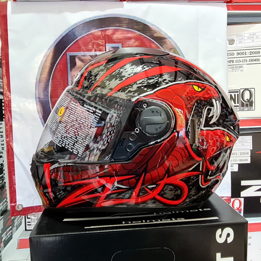 Zeus zs811 Zs 811 Black AL 48 RED