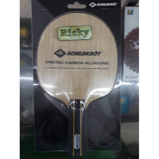 KAYU BET PINGPONG DONIC PROTEC CARBON ALLROUND - DONIC SCHILDKROT - ORIGINAL