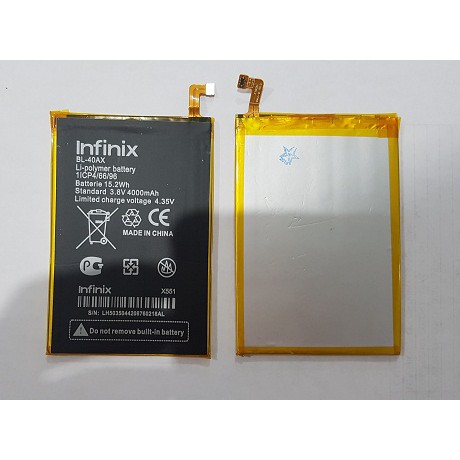 Baterai INFINIX Hot Note X551 BL-40AX BL40AX / Hot Note X551 Original