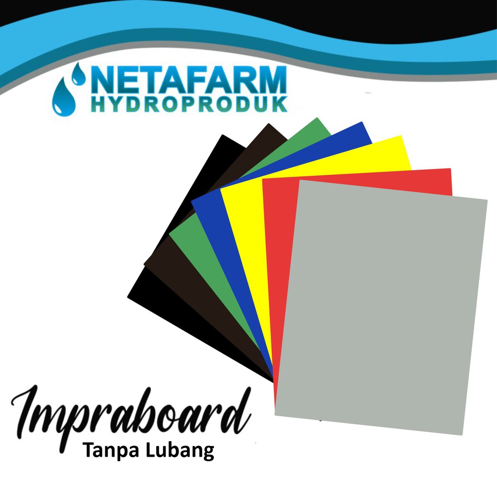 Impraboard ( Tanpa Lubang ) Dimensi : 31cm x 39cm x 3mm