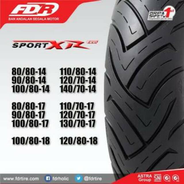 FDR Sport XR Evo uk. 130/70 - 17 (Sport Touring)
