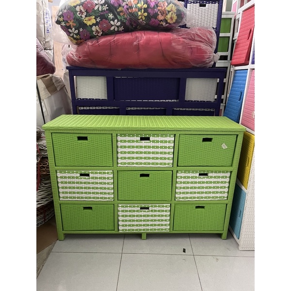 

Lemari / Laci isi 9 Rotan