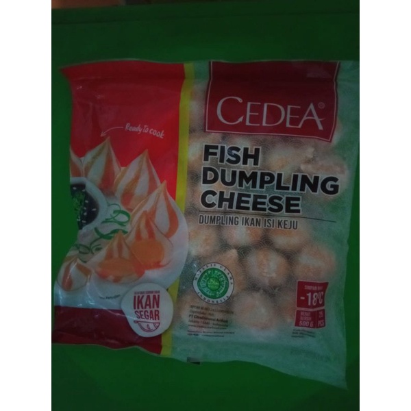 

Cedea fish dumpling cheese 200 gr / 500 gr bandung