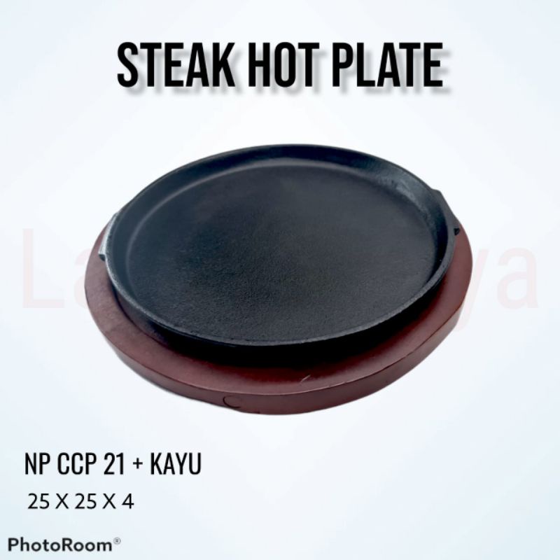 Hot Plate Steak SUNRISE ( Bulat Besar )