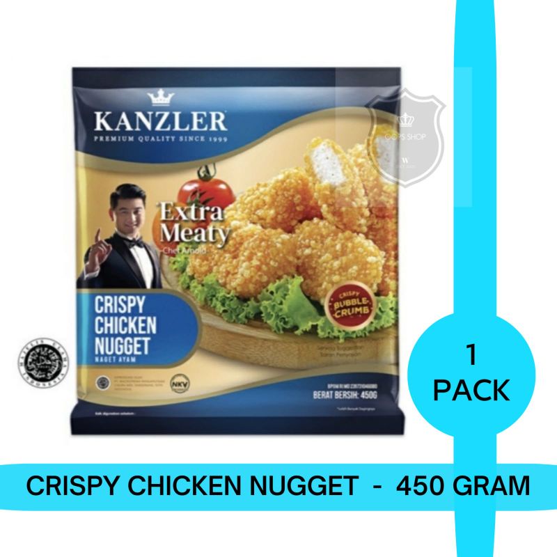 

oopsshop | Kanzler Crispy, Chicken Nugget 450 Gram - 1 Pack