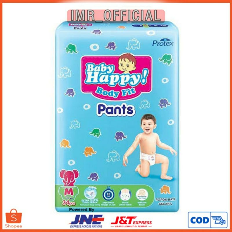 POPOK BABY HAPPY PANTS [M34/L30/XL26/XXL24]