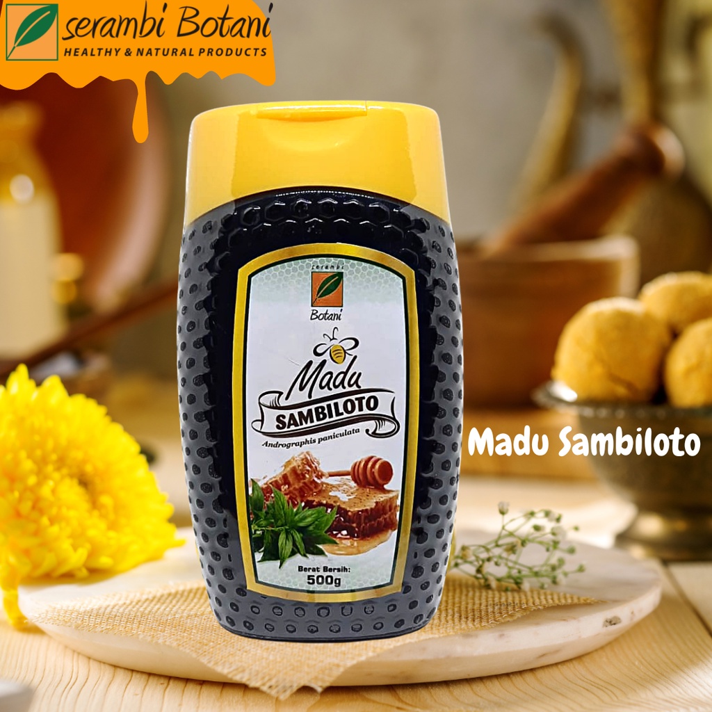 

Madu Sambiloto Asli Murni 500gr Serambi Botani
