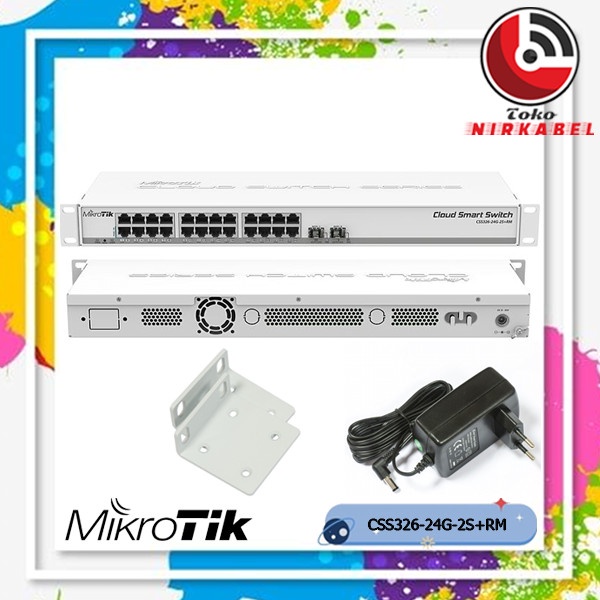 MikroTik CSS326-24G-2S+RM | CSS 326 24G 2S+ RM | CSS326 24G 2S+ RM