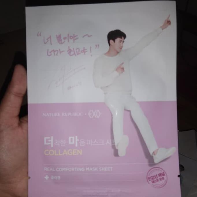 BEST SELLER EXO NATURE REPUBLIC EXO REAL COMFORTING MASK SHEET - SEHUN