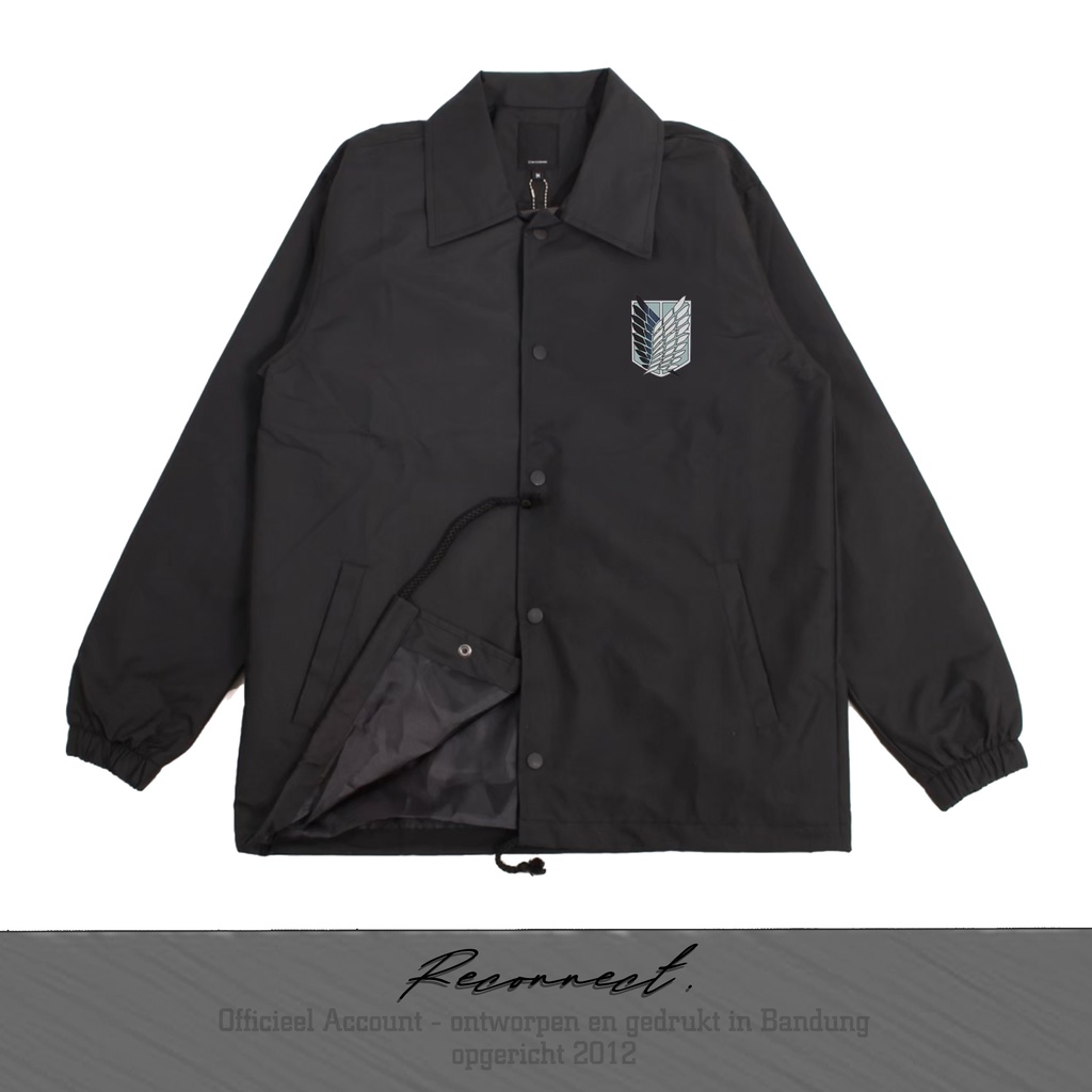 Reconnect Coach Jacket Attack on Titan Levi Ackmen - Unisex