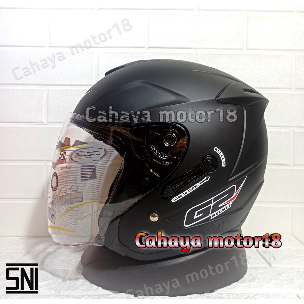 HELM G2 OPTILACK DOP | DOUBLE VISOR MODEL INK DYNAMIC