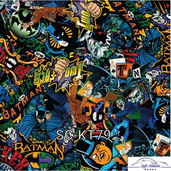 WTP CARBON CELUP MOTIF KARTUN MURAH KODE SC-KT79 WATER TRANSPER PRINTING FILM HYDROGRAPHIC,BUKAN KEV