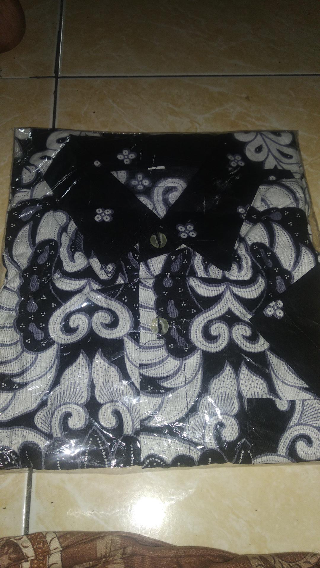 Batik Couple Keluarga Sania Ruffle Ori Ndoro Jowi Dnt Motif Gurita