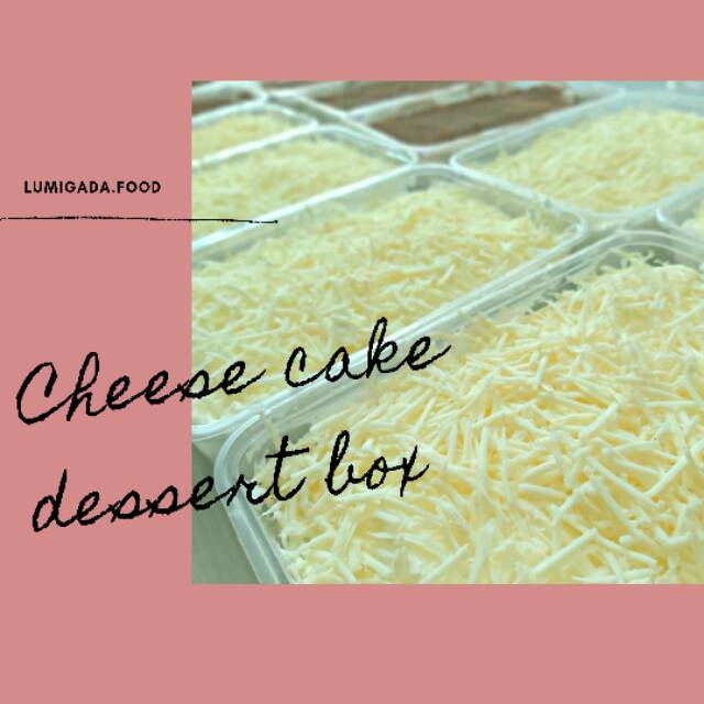 

Cheese cake dessert box