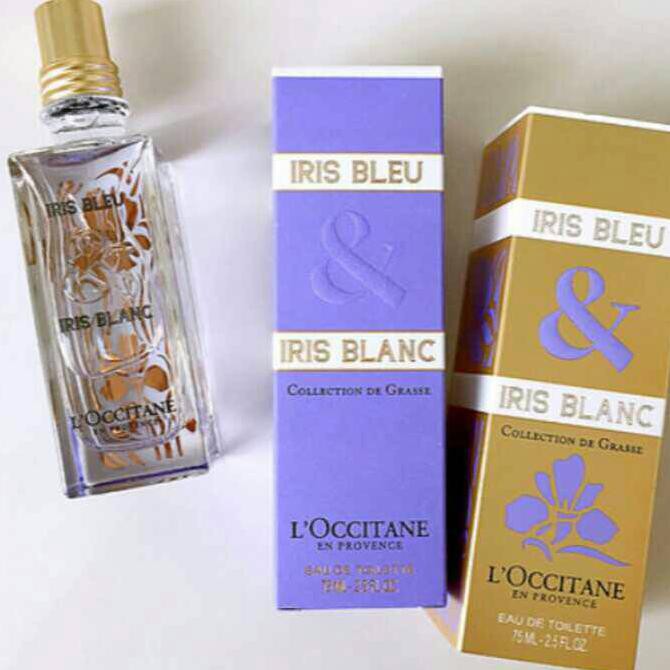 Parfum Original Eropa L'Occitane Iris Bleu & Iris Blanc 75 Ml ~ No Box