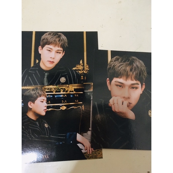 MONSTA X KIHNO FATAL LOVE POSTCARD JOOHEON SET