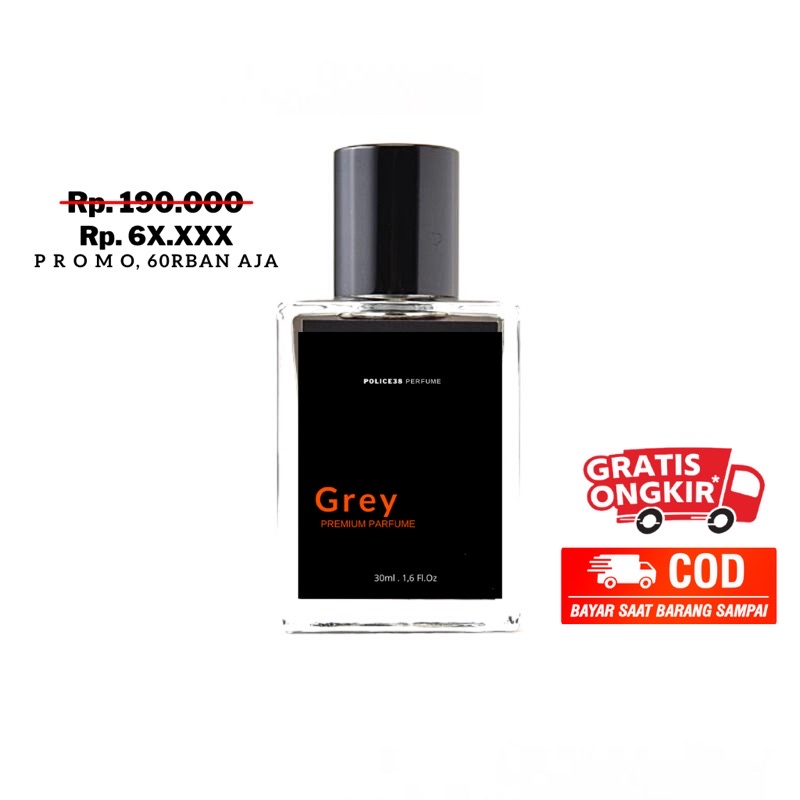PARFUM GREY - Parfum Pria Wangi Tahan Lama | Wangi original Grey . Parfum grey , grey parfum jayross