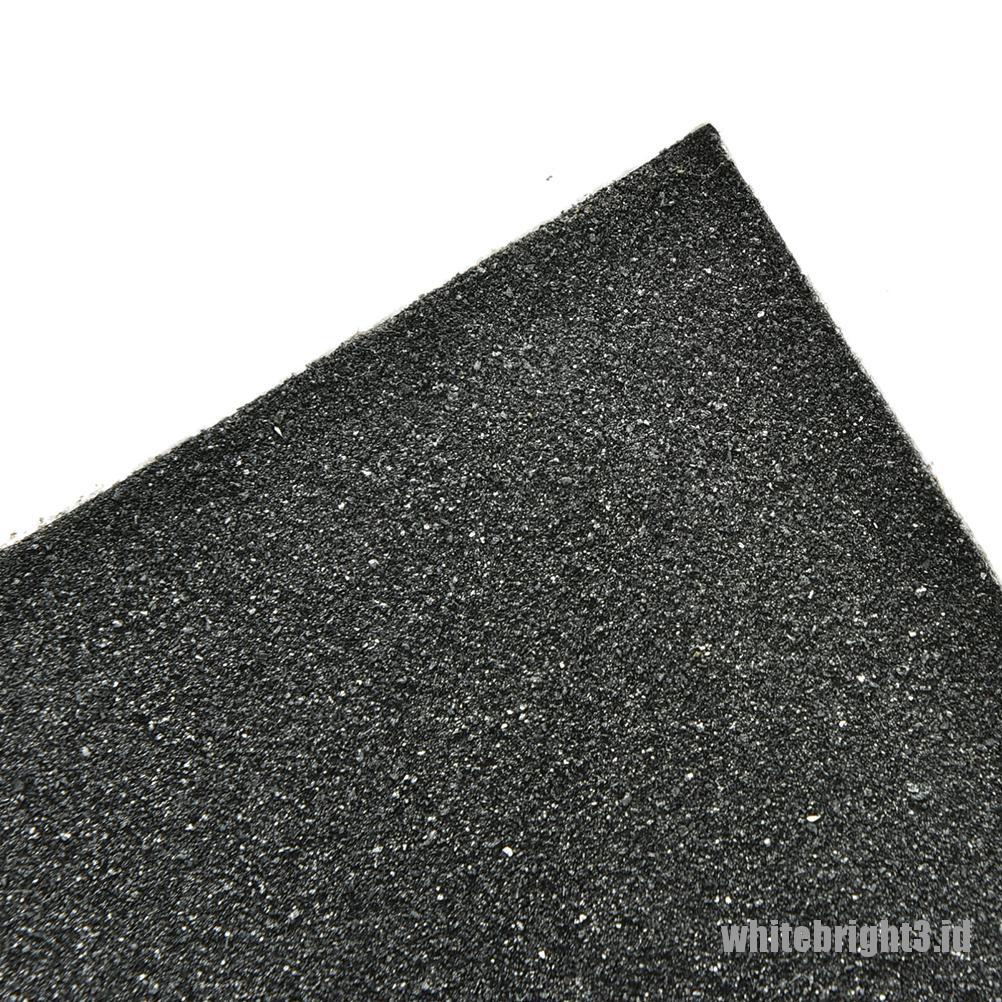 Stiker Kertas Pasir Perforated Grip Warna Putih Ukuran 81cm X 22cm Untuk Skateboard Skuter