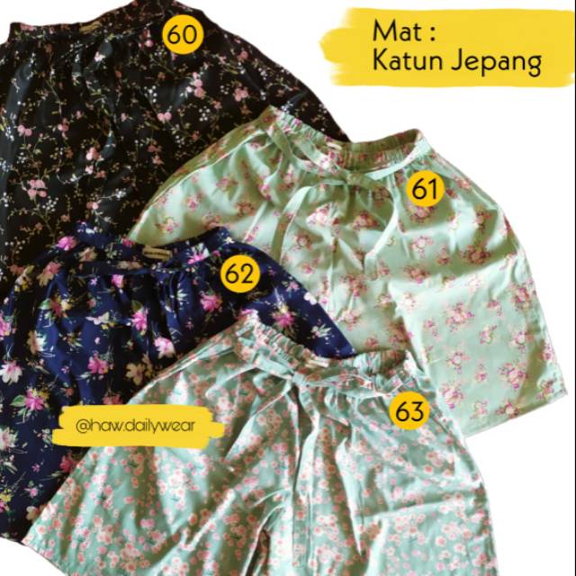  Celana Pendek Kolor Katun  Jepang kolor  hotpants Shopee 