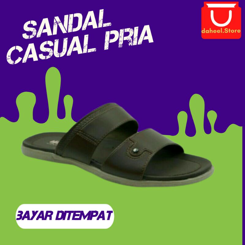 CT-18 sandal pria casual sandal jepit cowok murah terbaru 2021 kekinian