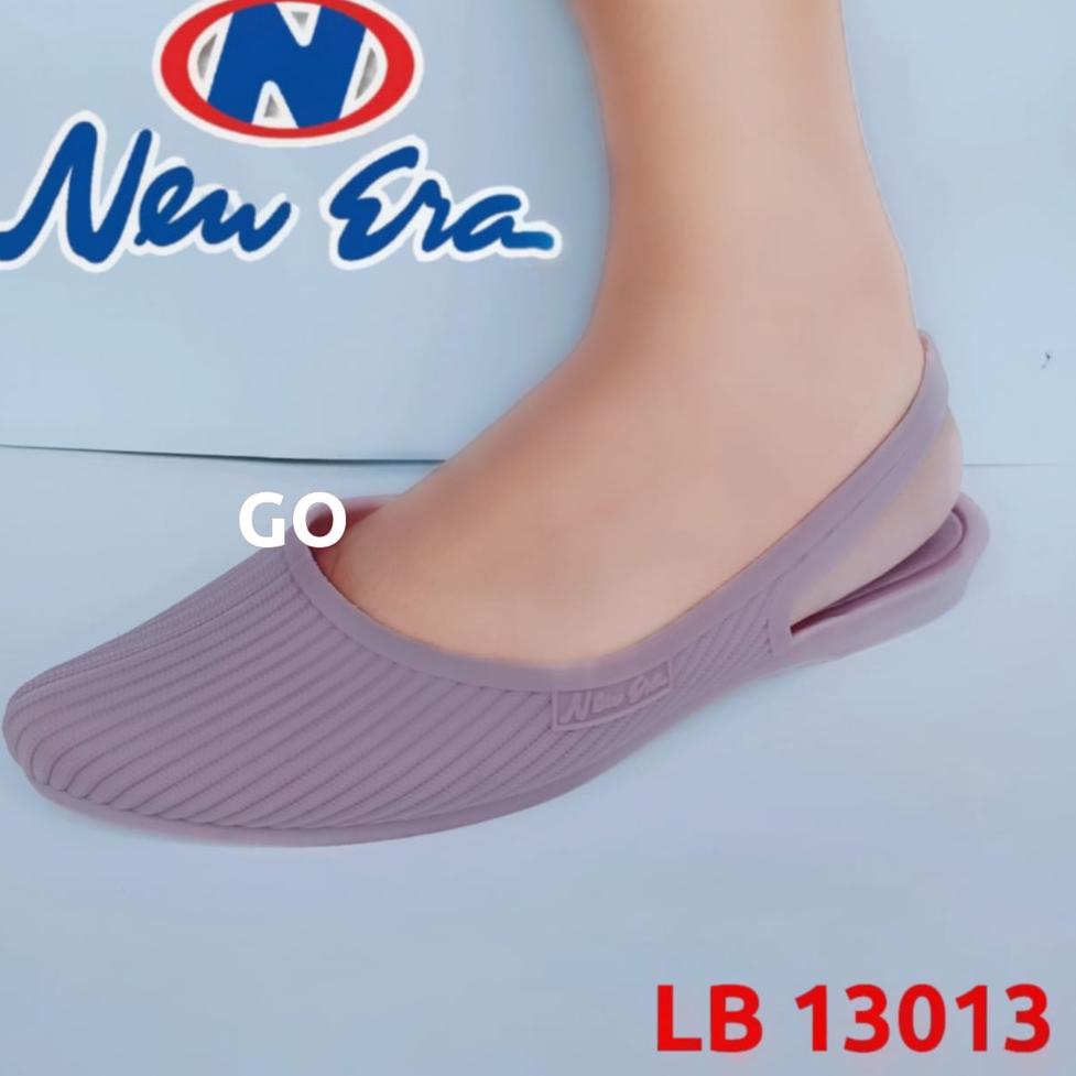 [KODE YALWQ] gos NEW ERA LB 13013 SANDAL KARET JELLY WANITA SENDAL WEDGES PEREMPUAN Sandal Wedges Wa