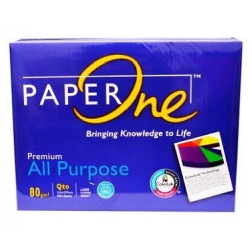 

Jual KHUSUS GOJEK - PAPER ONE Kertas Quarto 80 Gram Limited