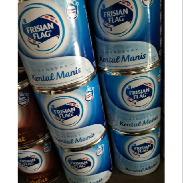 

Susu frisian flag kental manis kaleng.375gr