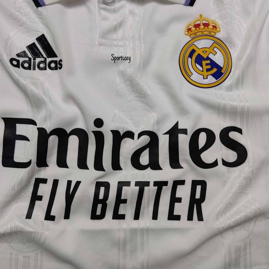 Banyak Dipakai.. Jersey Real Madrid Home Player Issue 2022 2023 Climachill Heatrdy Baju Sepak Bola P