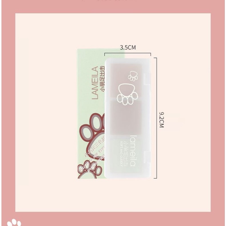 LML 5101 EYESHADOW PALETTE 3 COLORS MATTE