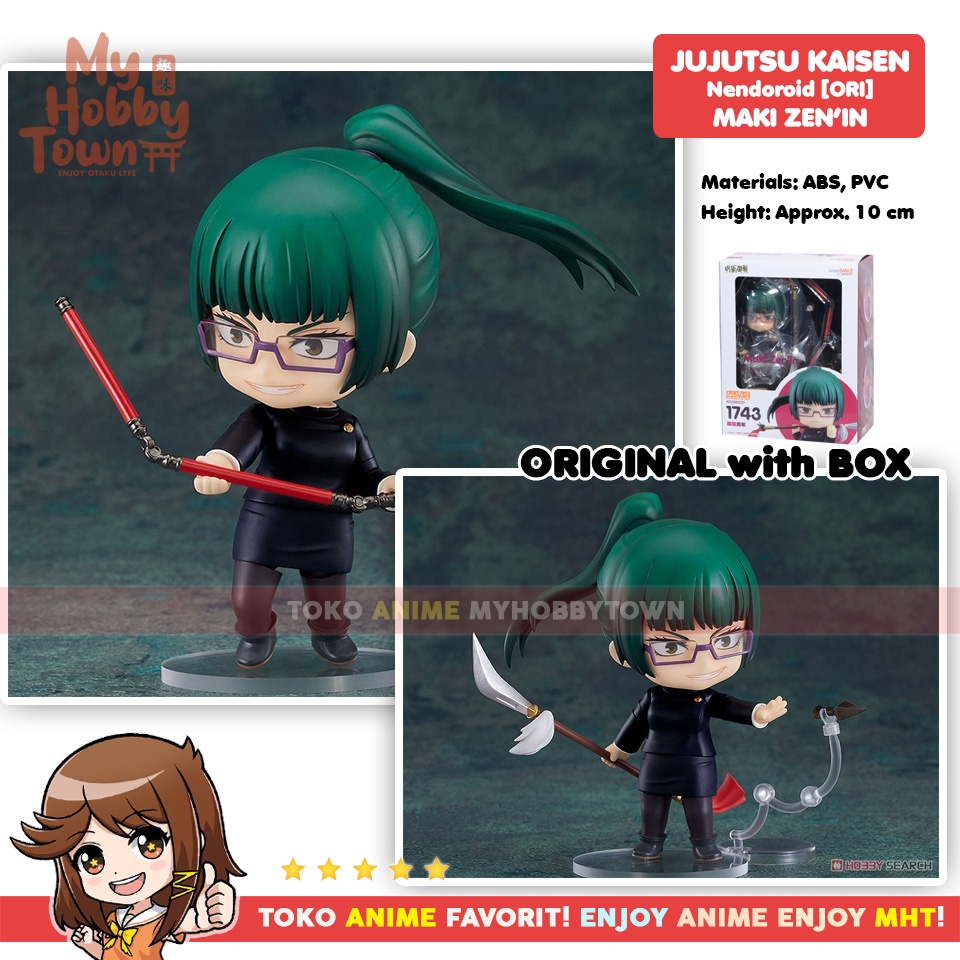 Original Jujutsu Kaisen Nendoroid 1743 - Maki Zenin