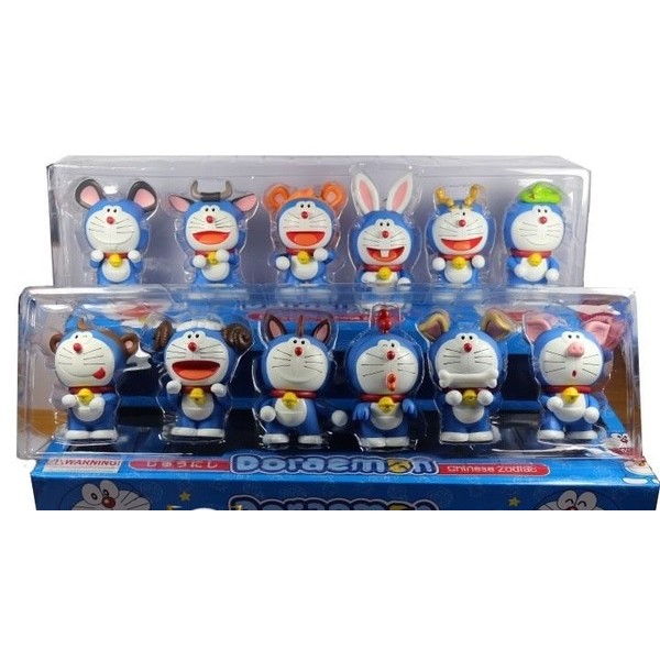 Doraemon Chinese ZodiakAcrion Figure  Set 12