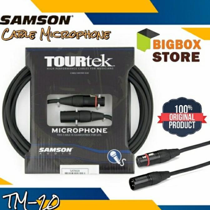 Kabel / Cable Microphone SAMSON TM20 / TM 20 / TM-20 6m